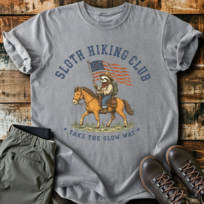 US Sloth Hiking Club T-Shirt