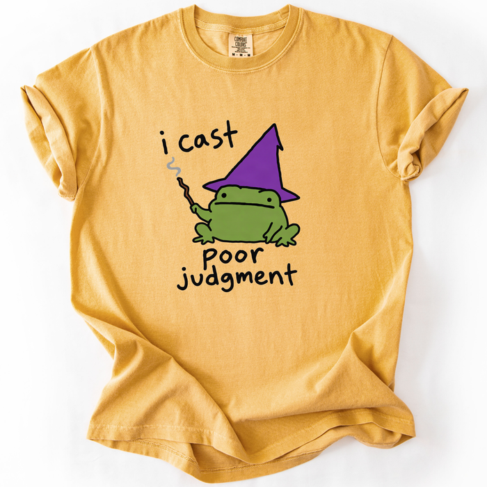 I Cast Poor Judgment T-Shirt